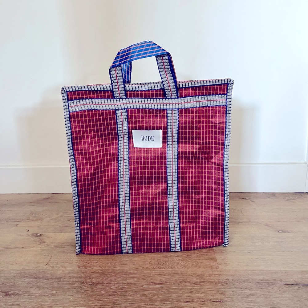Bode nylon tote bag